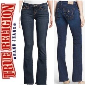 TRUE RELIGION Becky Mid Rise Bootcut Jeans